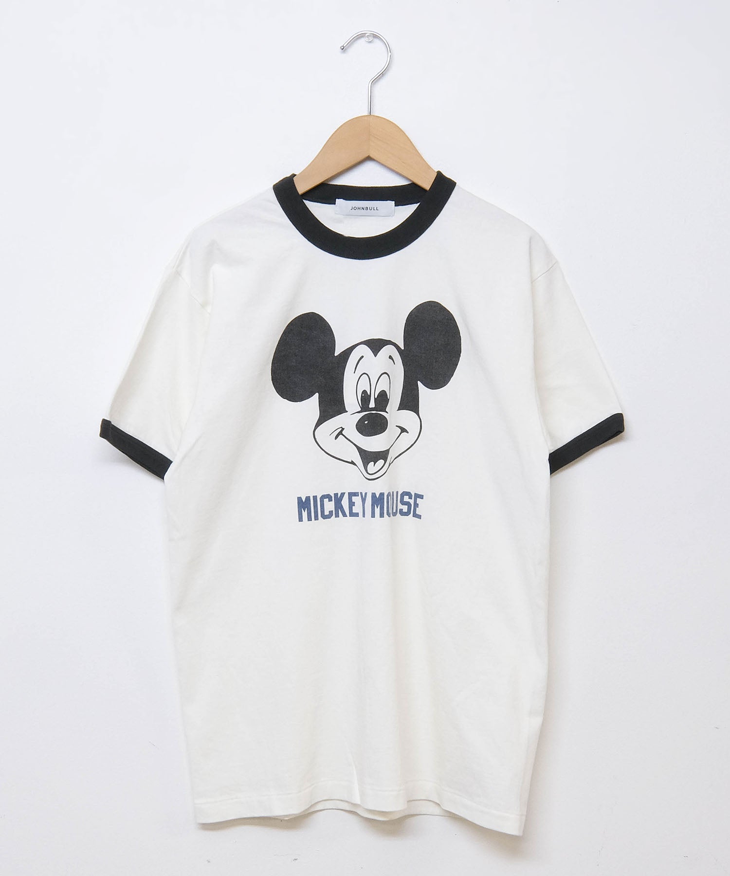 Johnbull｜MICKEY MOUSE RINGER Tシャツ [[JT262C16]][C] | ma28