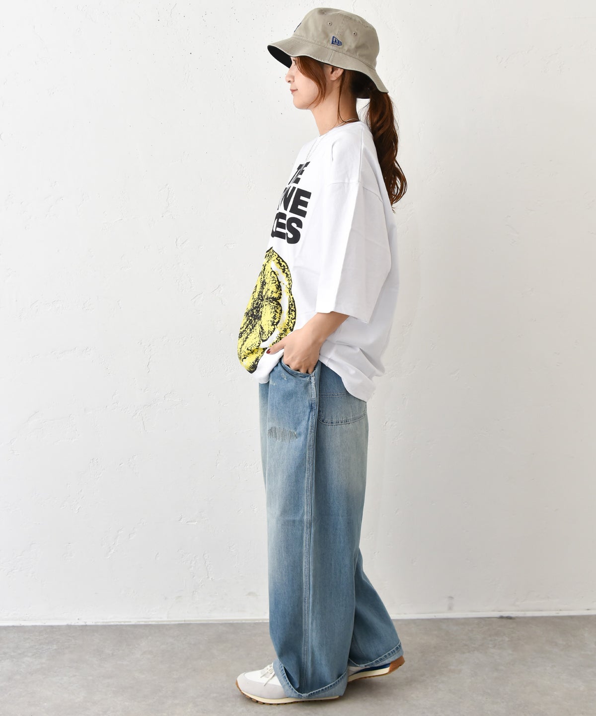 Johnbull｜THE STONE ROSES LEMON Tシャツ [[JT262C25]][C]