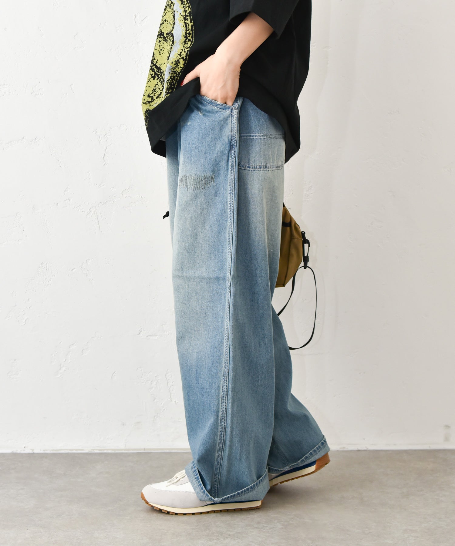 Johnbull｜ライトデニムビブレスワークパンツ [[JL262P07]][C] | ma28