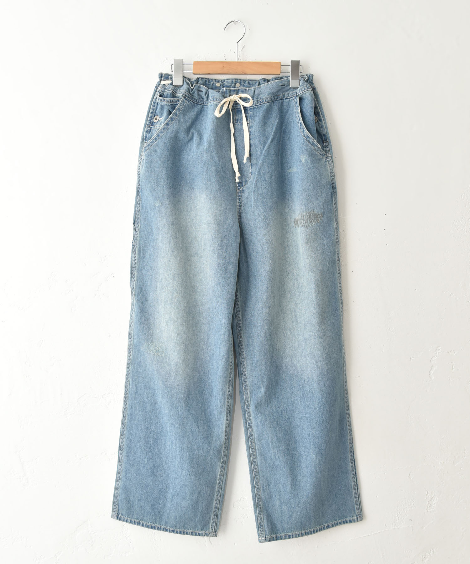 Johnbull｜ライトデニムビブレスワークパンツ [[JL262P07]][C] | ma28