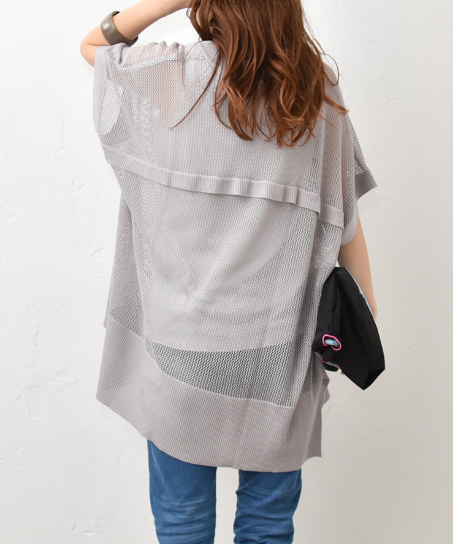 HUMS｜メッシュニットチュニック [[RNK-2661]][C] | ma28 ONLINE STORE