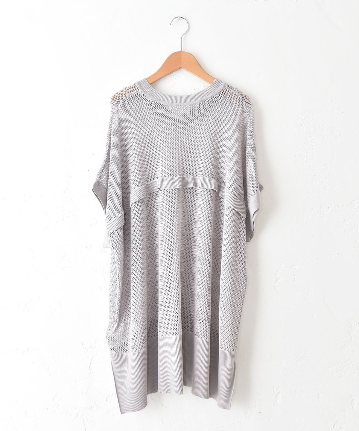 HUMS｜メッシュニットチュニック [[RNK-2661]][C]