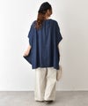 hagumu｜5OZデニムワイドドルマンシャツ [[740908262]][C]