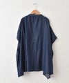 hagumu｜5OZデニムワイドドルマンシャツ [[740908262]][C]
