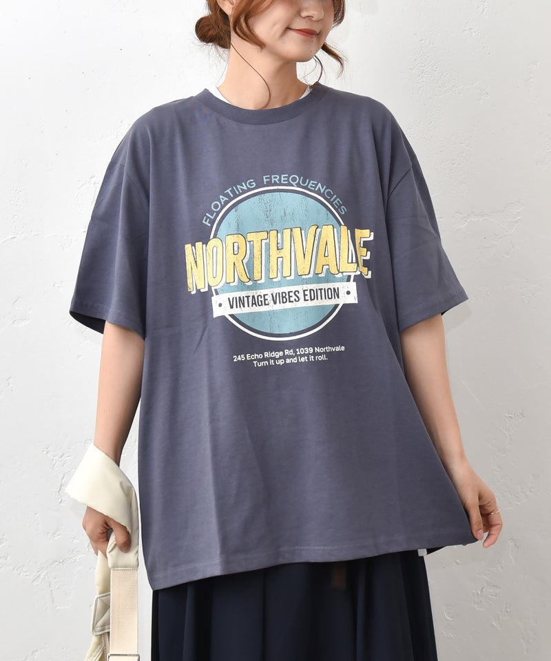 IN THE MARKET｜BIGシルエットプリントTシャツ [[63015162]][C]