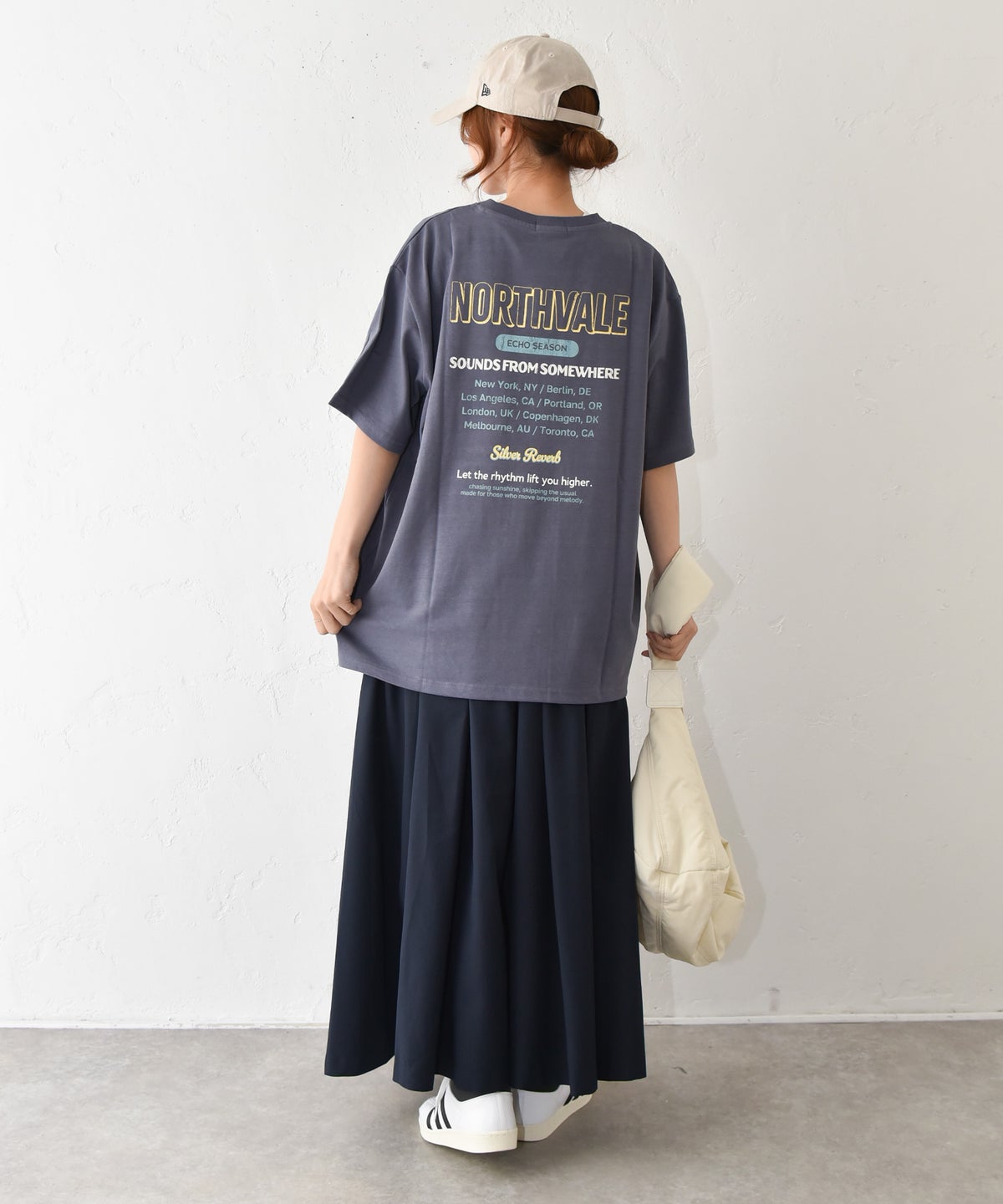 IN THE MARKET｜BIGシルエットプリントTシャツ [[63015162]][C]