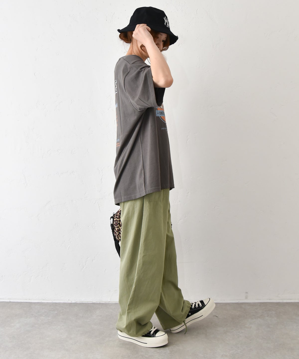 IN THE MARKET｜BIGシルエットプリントTシャツ [[63015162]][C]
