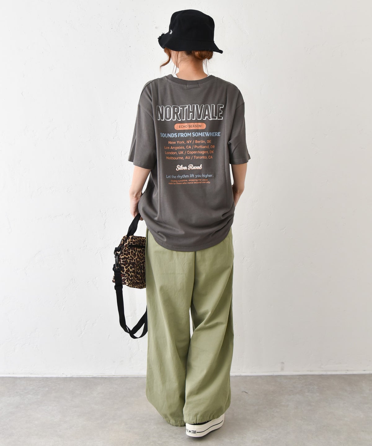 IN THE MARKET｜BIGシルエットプリントTシャツ [[63015162]][C]