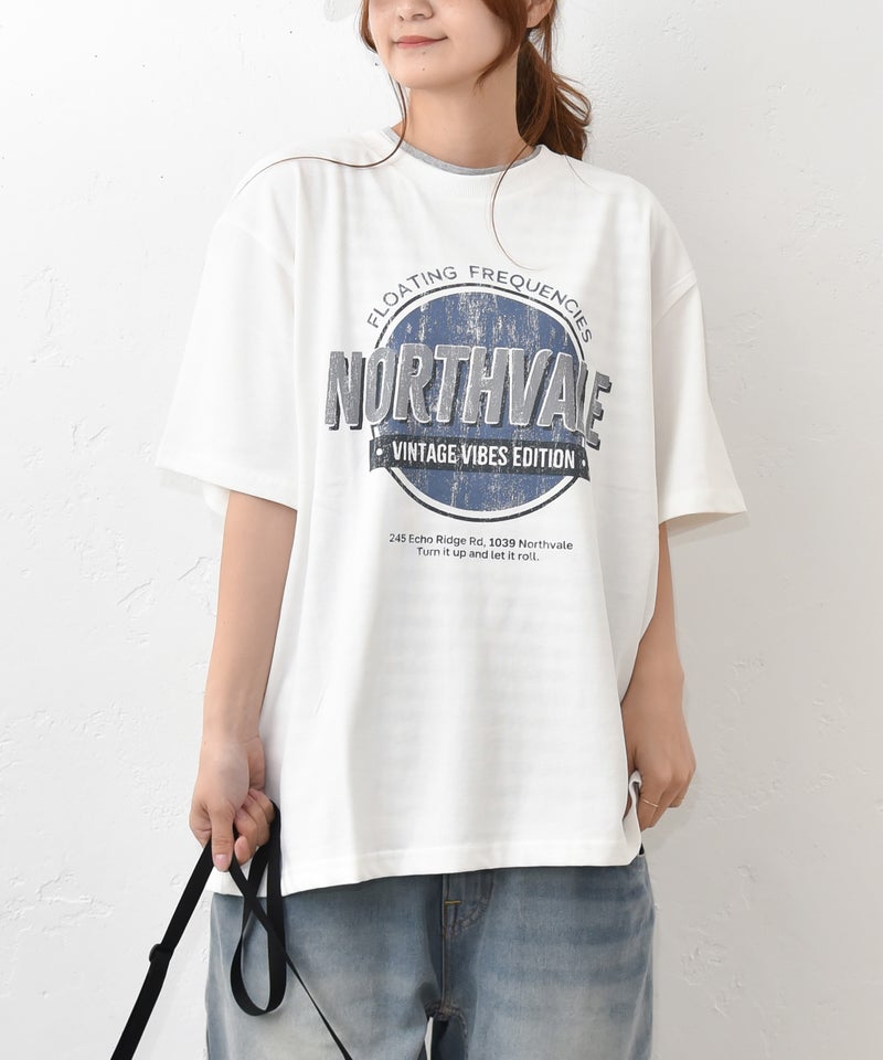 IN THE MARKET｜BIGシルエットプリントTシャツ [[63015162]][C]