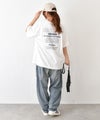 IN THE MARKET｜BIGシルエットプリントTシャツ [[63015162]][C]