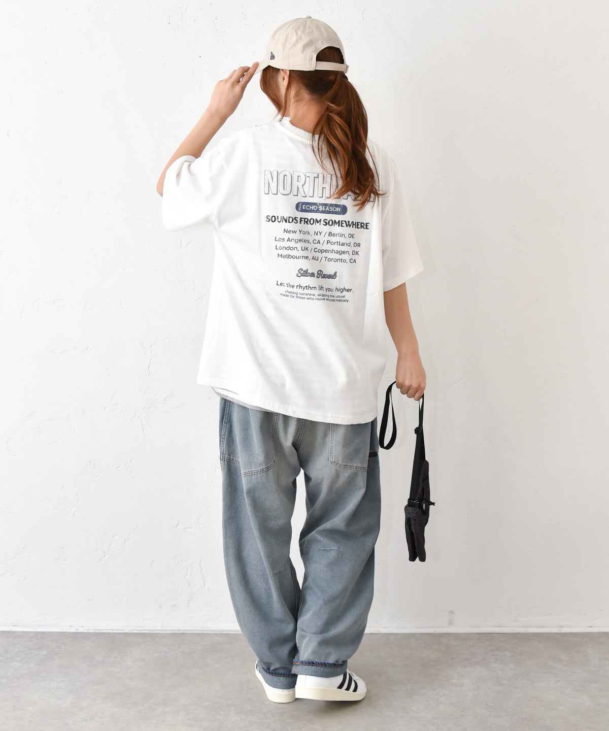 IN THE MARKET｜BIGシルエットプリントTシャツ [[63015162]][C]