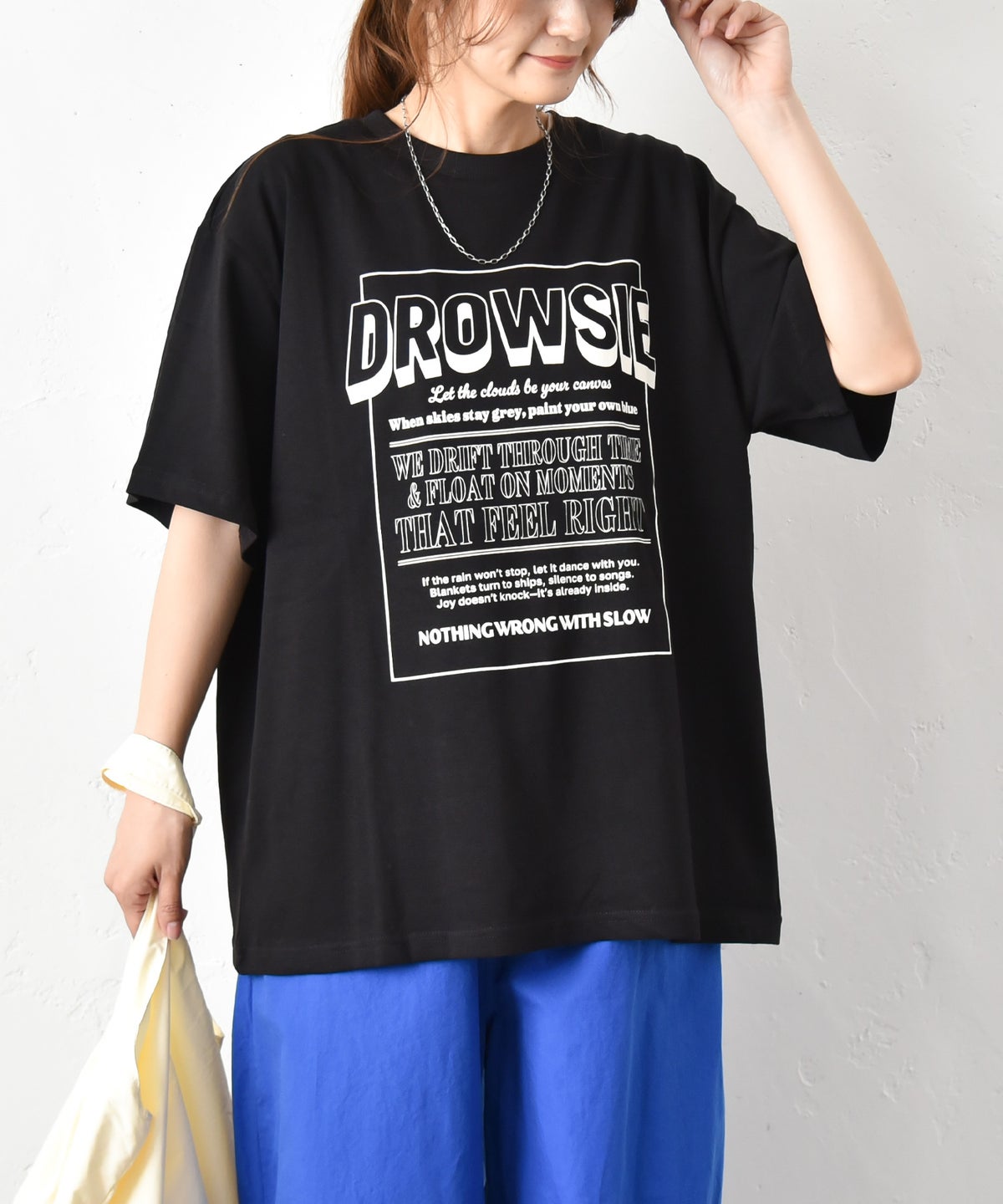 IN THE MARKET｜BIGシルエットプリントTシャツ [[73015162]][C]