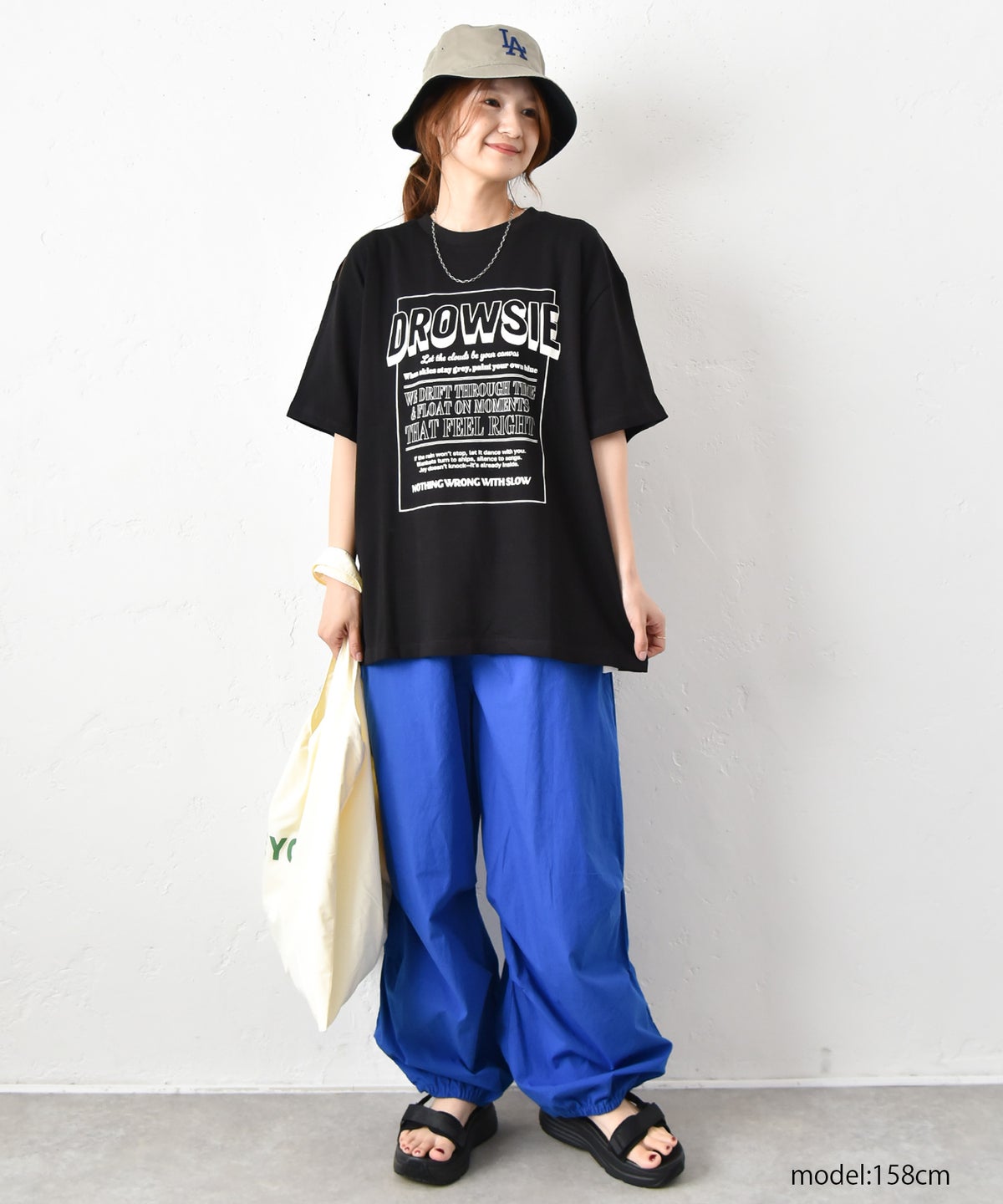 IN THE MARKET｜BIGシルエットプリントTシャツ [[73015162]][C]