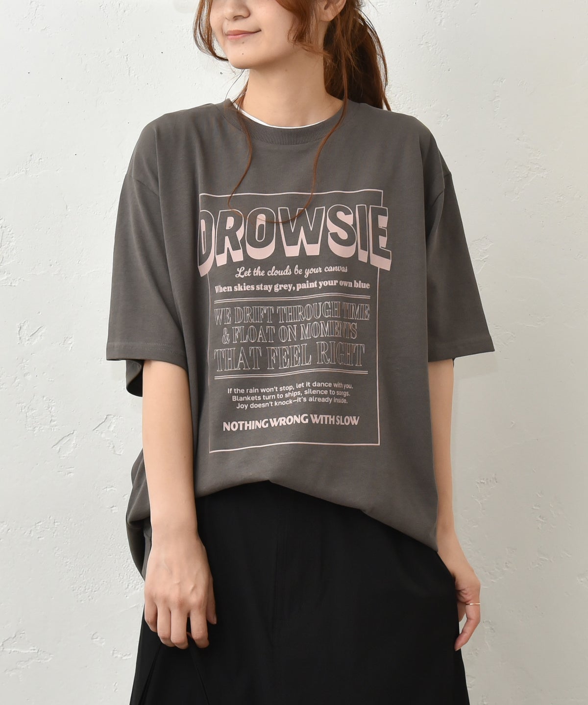 IN THE MARKET｜BIGシルエットプリントTシャツ [[73015162]][C]