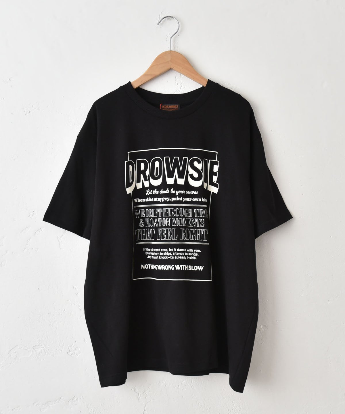 IN THE MARKET｜BIGシルエットプリントTシャツ [[73015162]][C]