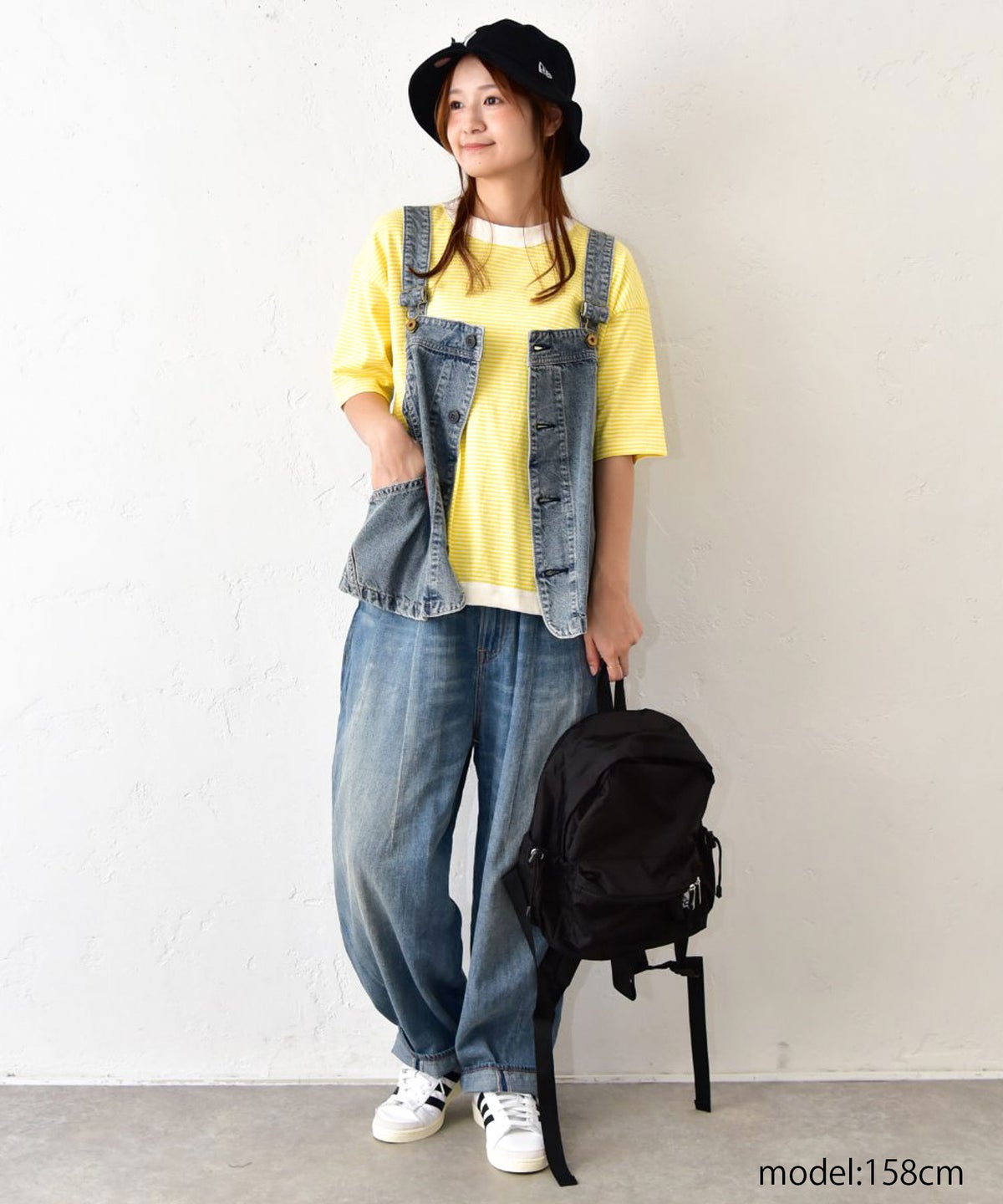 and quarter｜ヘムラウンドボーダープルオーバー [[MA-521025]][C]