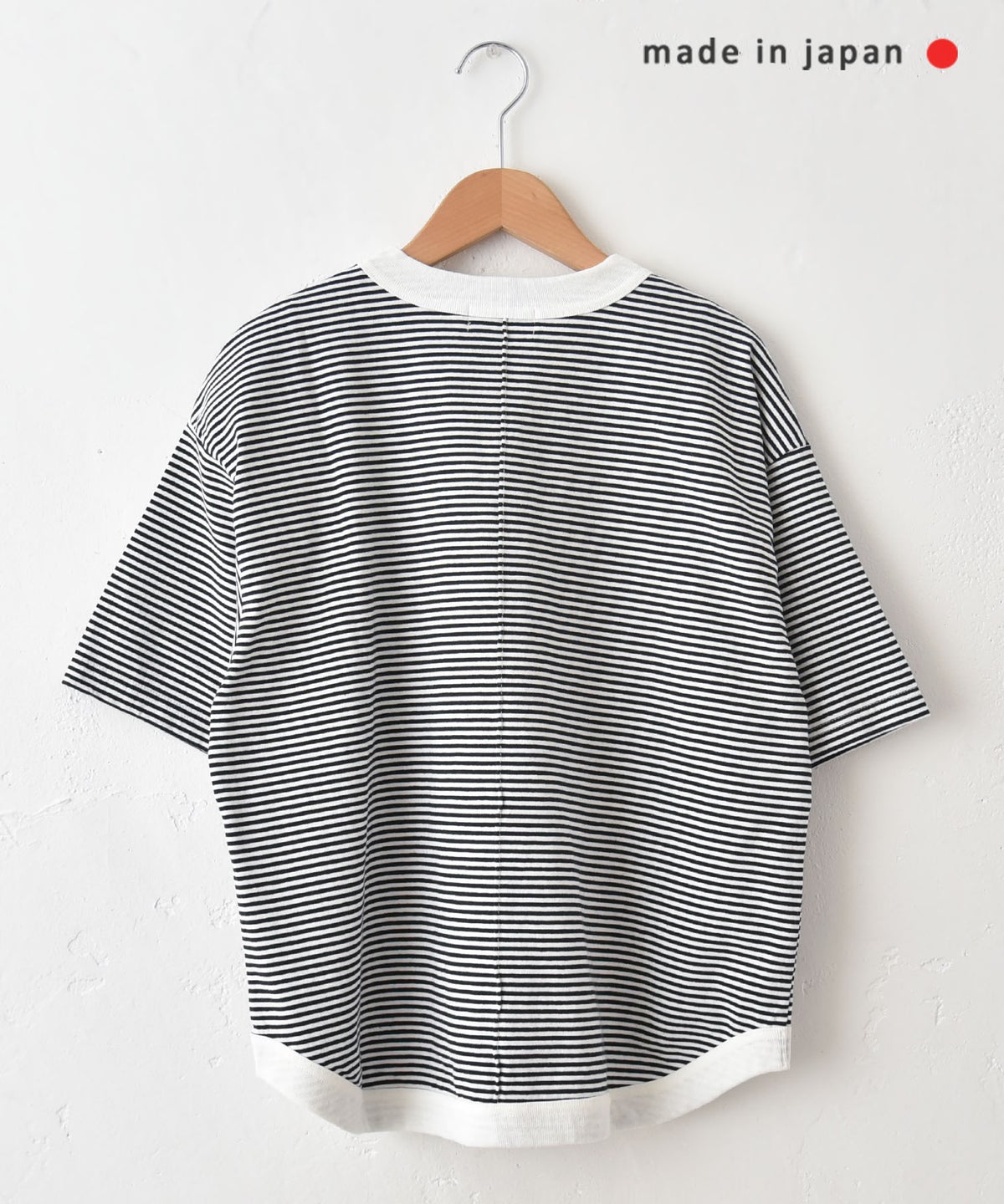  and quarter｜ヘムラウンドボーダープルオーバー [[MA-521025]][C]
