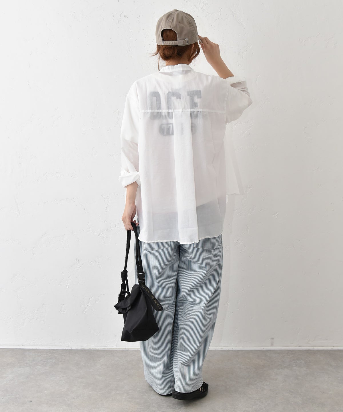 her.｜ワッシャーボイルシャツ [[CE3SH260405C]][C]