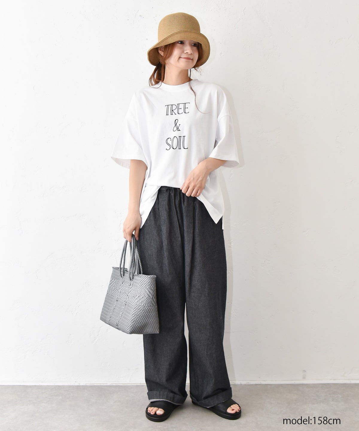  ista-ire｜TREE＆SOIL ロゴTEE [[4601-7320]][C]