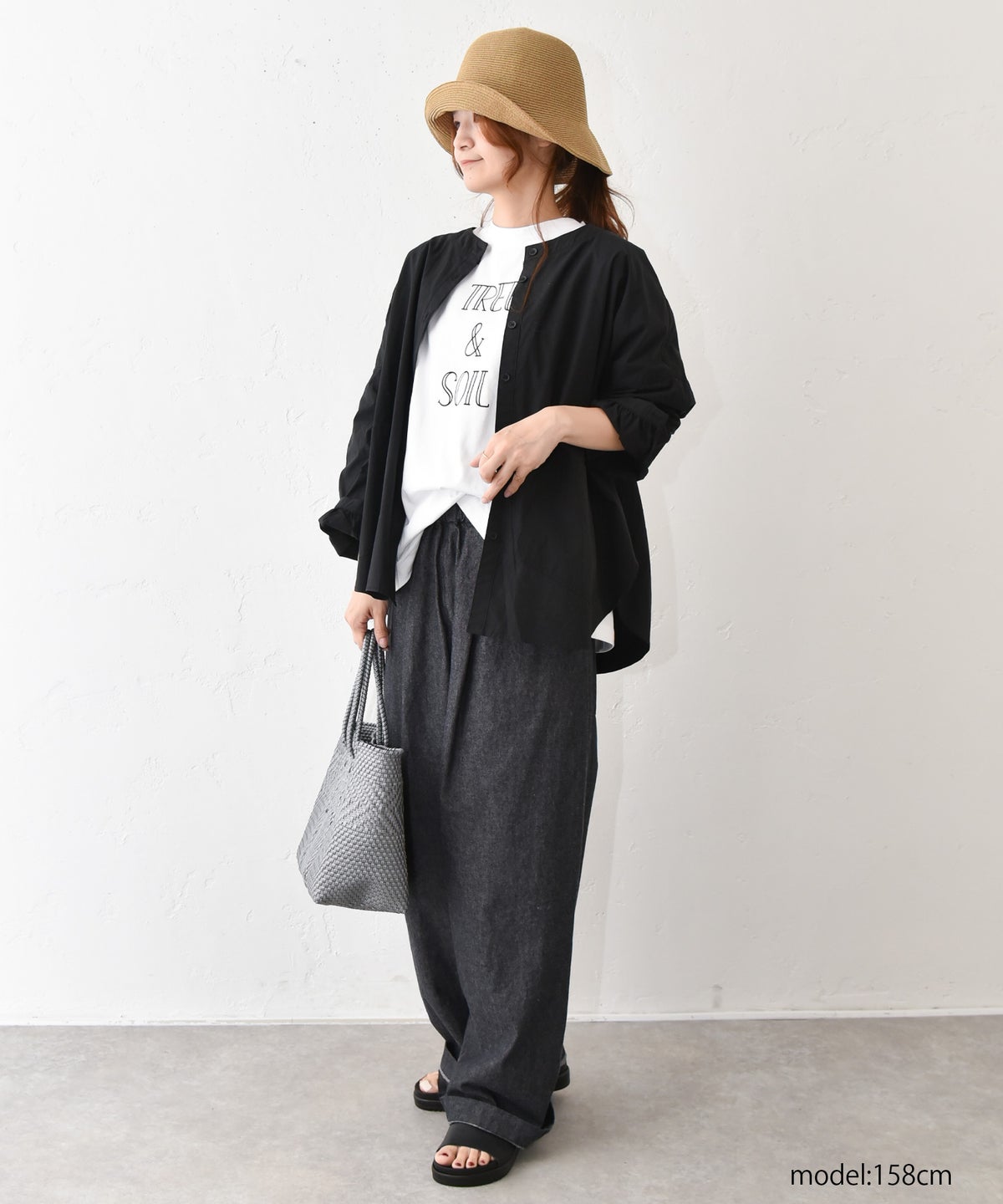 ista-ire｜TREE＆SOIL ロゴTEE [[4601-7320]][C]