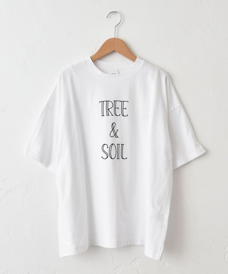  ista-ire｜TREE＆SOIL ロゴTEE [[4601-7320]][C]