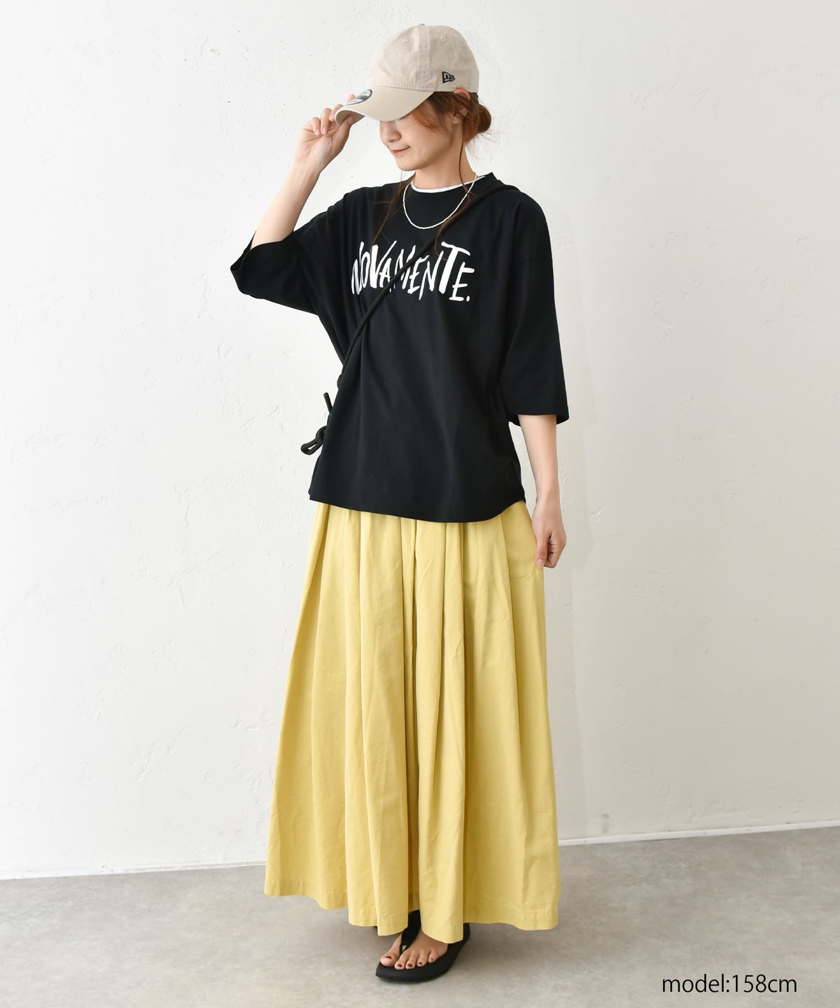 her.｜ヘムラウンドプリントTee [[MA-37113]][C]