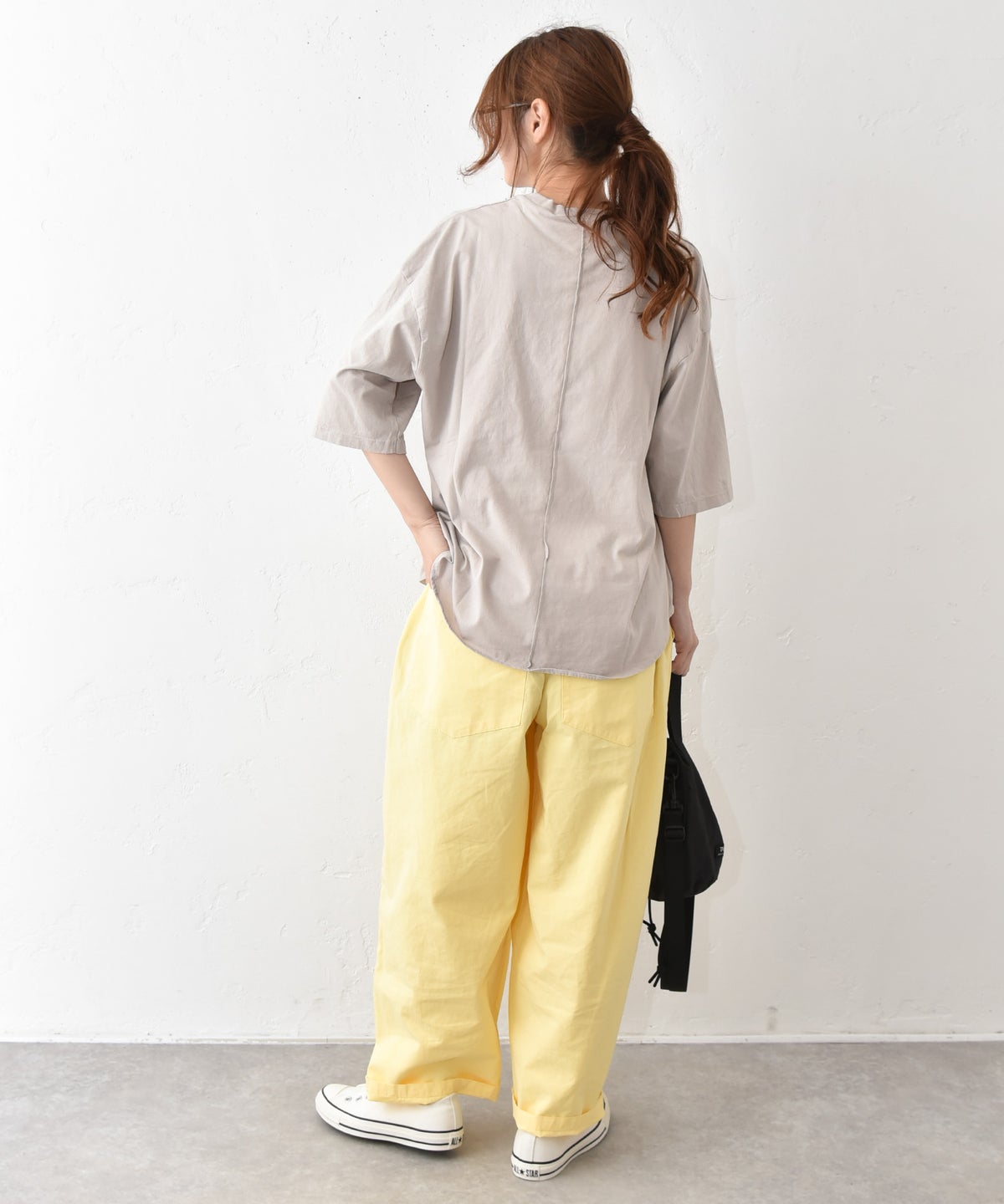 her.｜ヘムラウンドプリントTee [[MA-37113]][C]