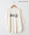  her.｜ヘムラウンドプリントTee [[MA-37113]][C]