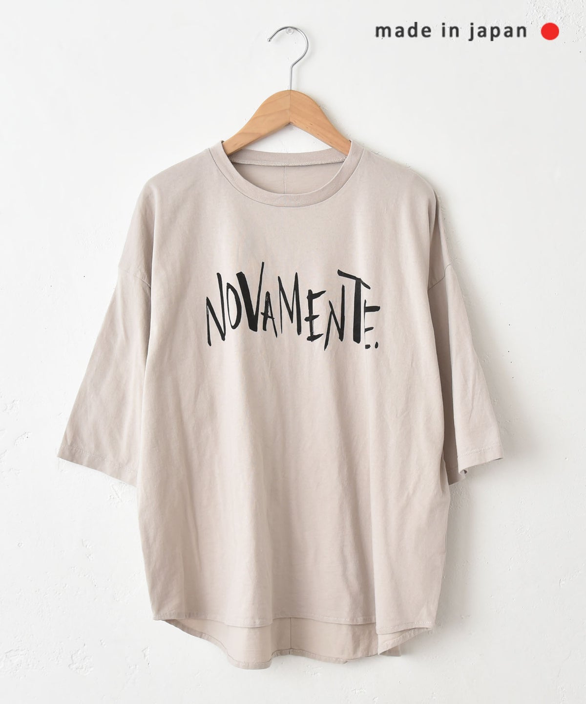  her.｜ヘムラウンドプリントTee [[MA-37113]][C]