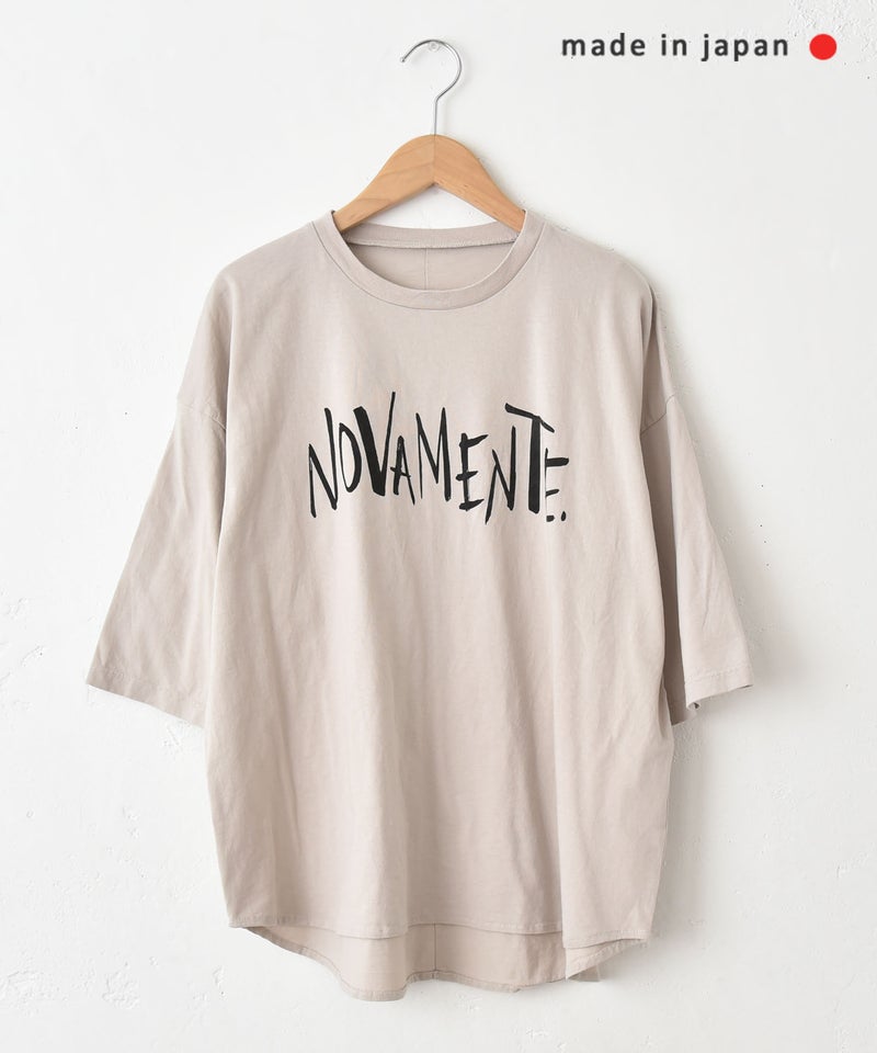  her.｜ヘムラウンドプリントTee [[MA-37113]][C]