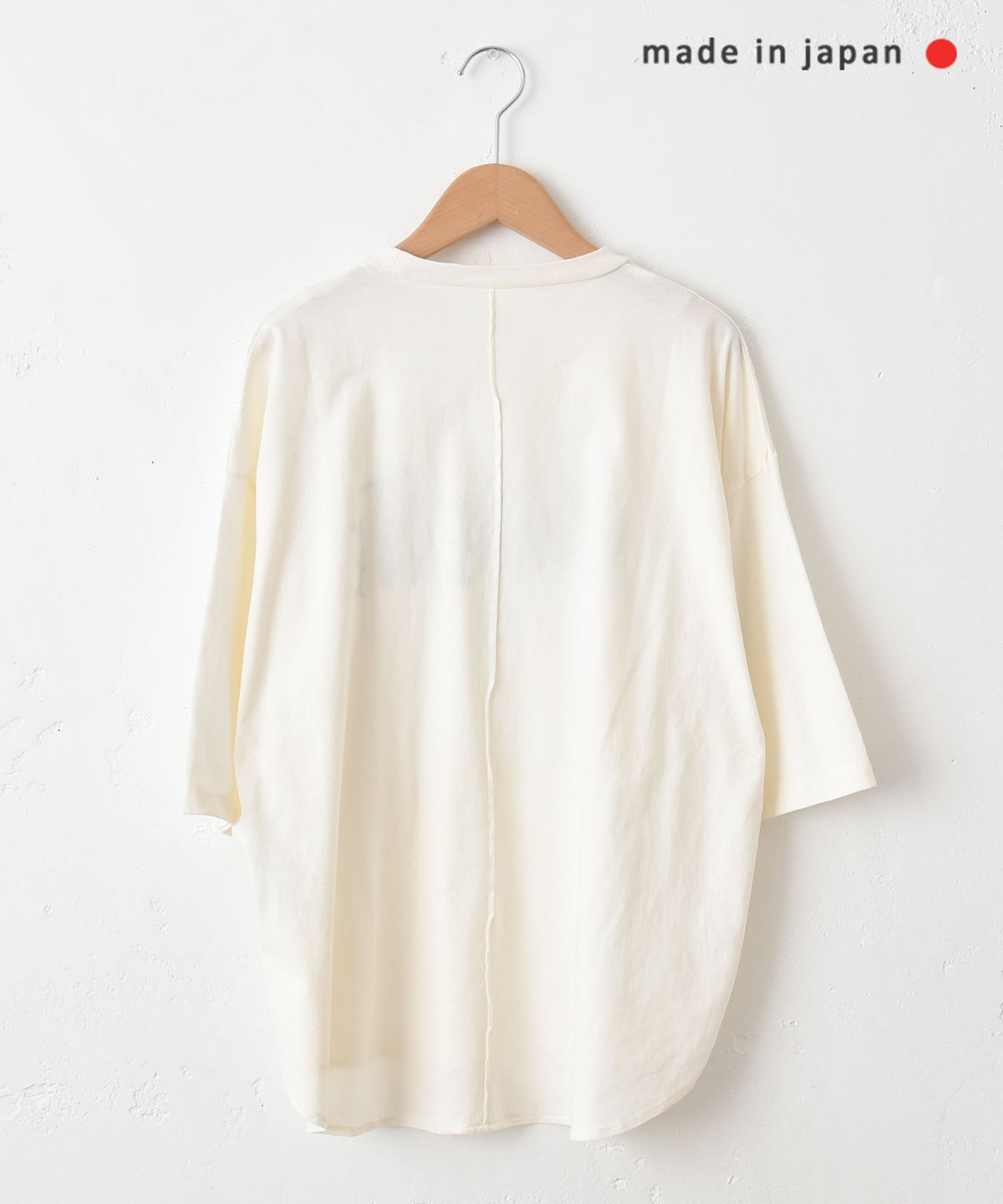  her.｜ヘムラウンドプリントTee [[MA-37113]][C]