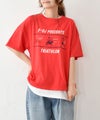 Gives a sense of fullment｜プリントTee [[862327]][C]