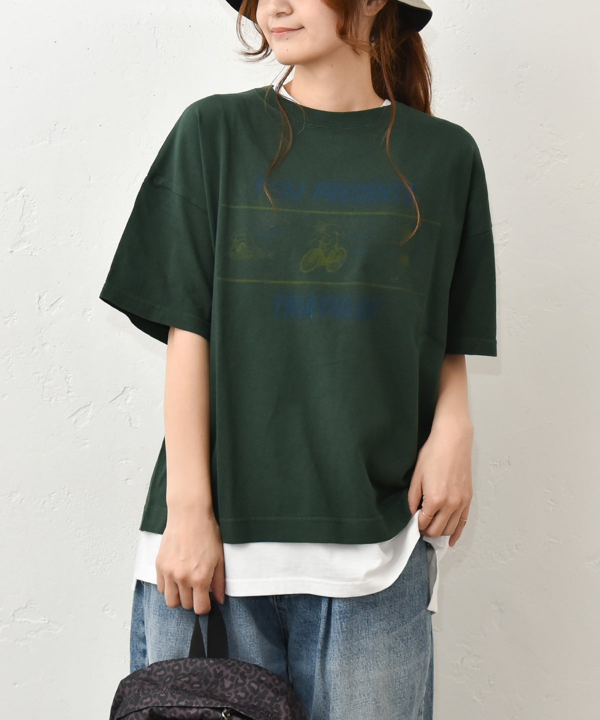 Gives a sense of fullment｜プリントTee [[862327]][C]