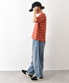 and quarter｜イモーションボーダーカットソー [[MA-7923]][C]