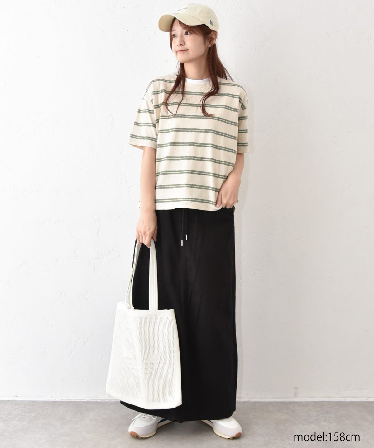 and quarter｜イモーションボーダーカットソー [[MA-7923]][C]
