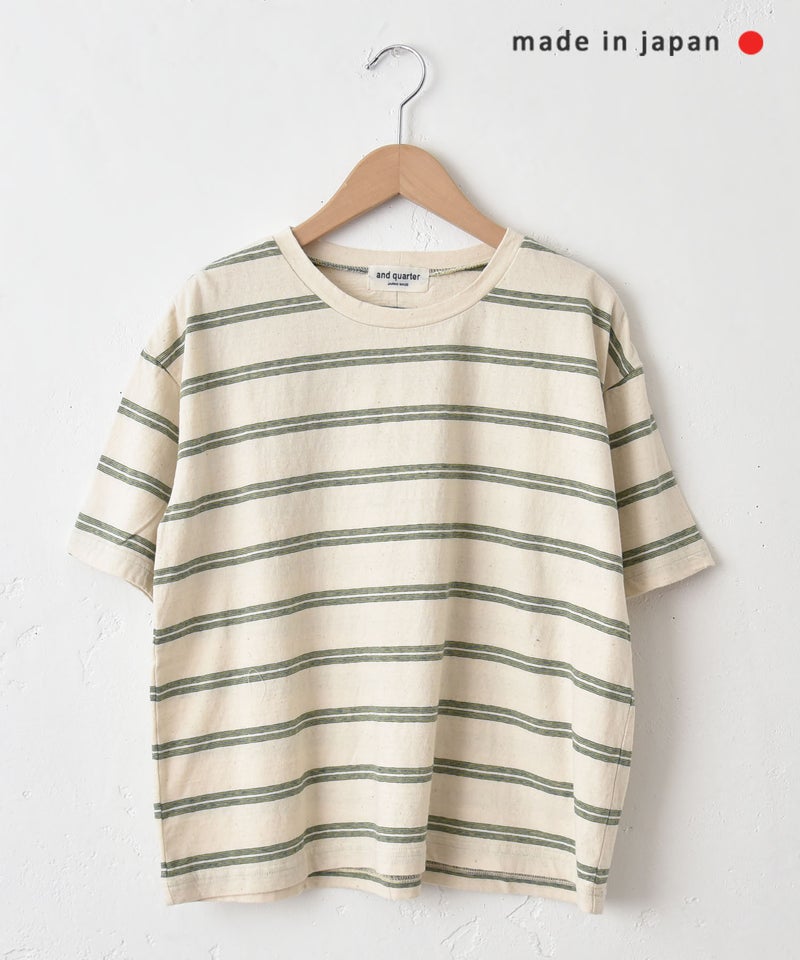 and quarter｜イモーションボーダーカットソー [[MA-7923]][C]