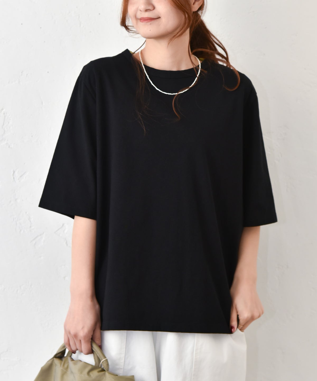  Our.｜ロゴ刺繍 半袖Tee [[C-9062]][C]