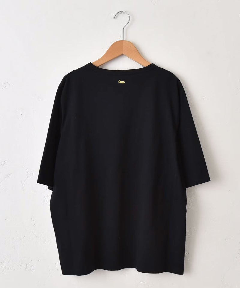  Our.｜ロゴ刺繍 半袖Tee [[C-9062]][C]