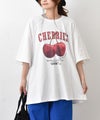 IN THE MARKET｜プリントBIG Tee (チェリー) [[71463021]][C]