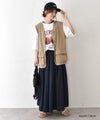 IN THE MARKET｜プリントBIG Tee (チェリー) [[71463021]][C]