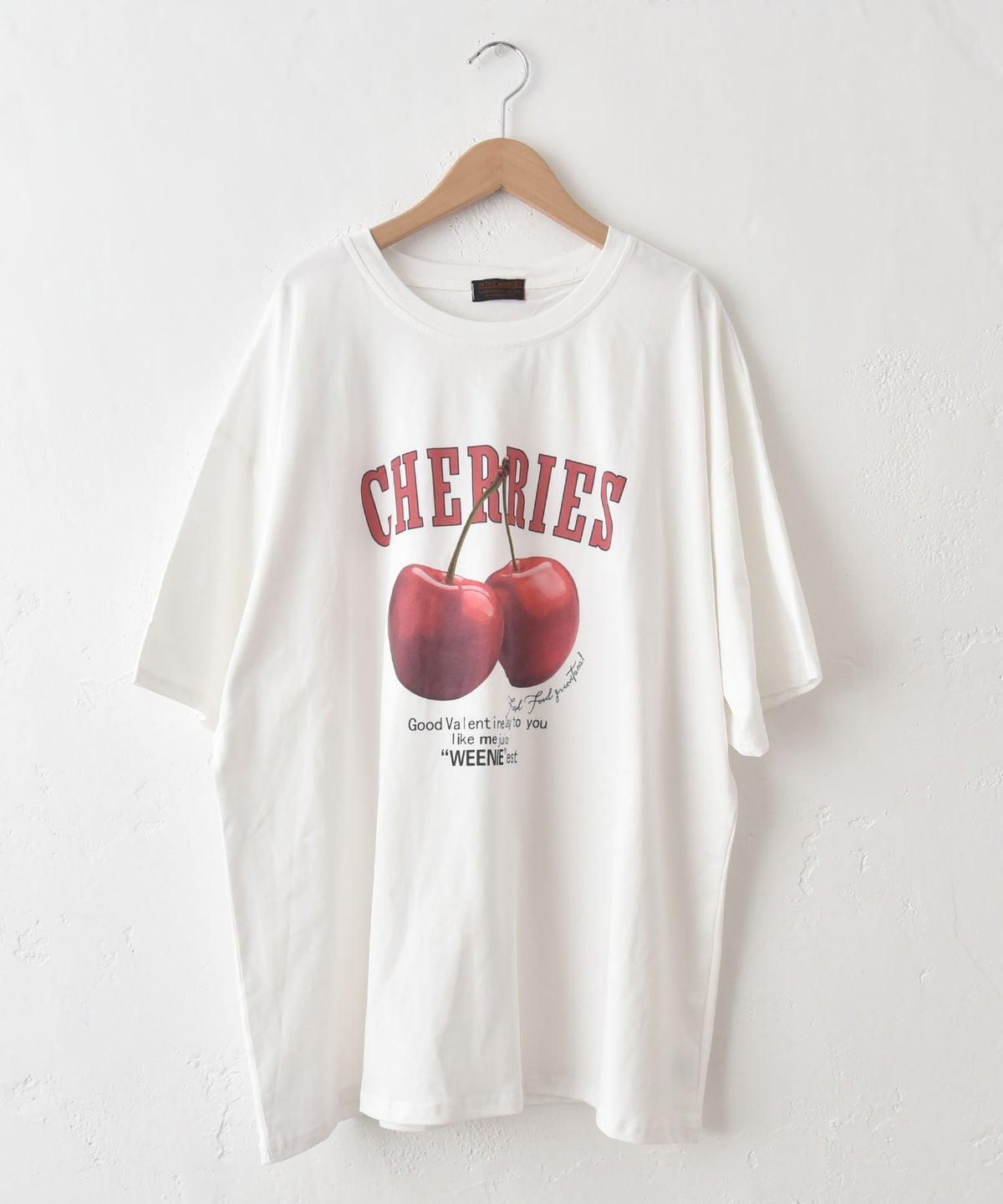  IN THE MARKET｜プリントBIG Tee (チェリー) [[71463021]][C]