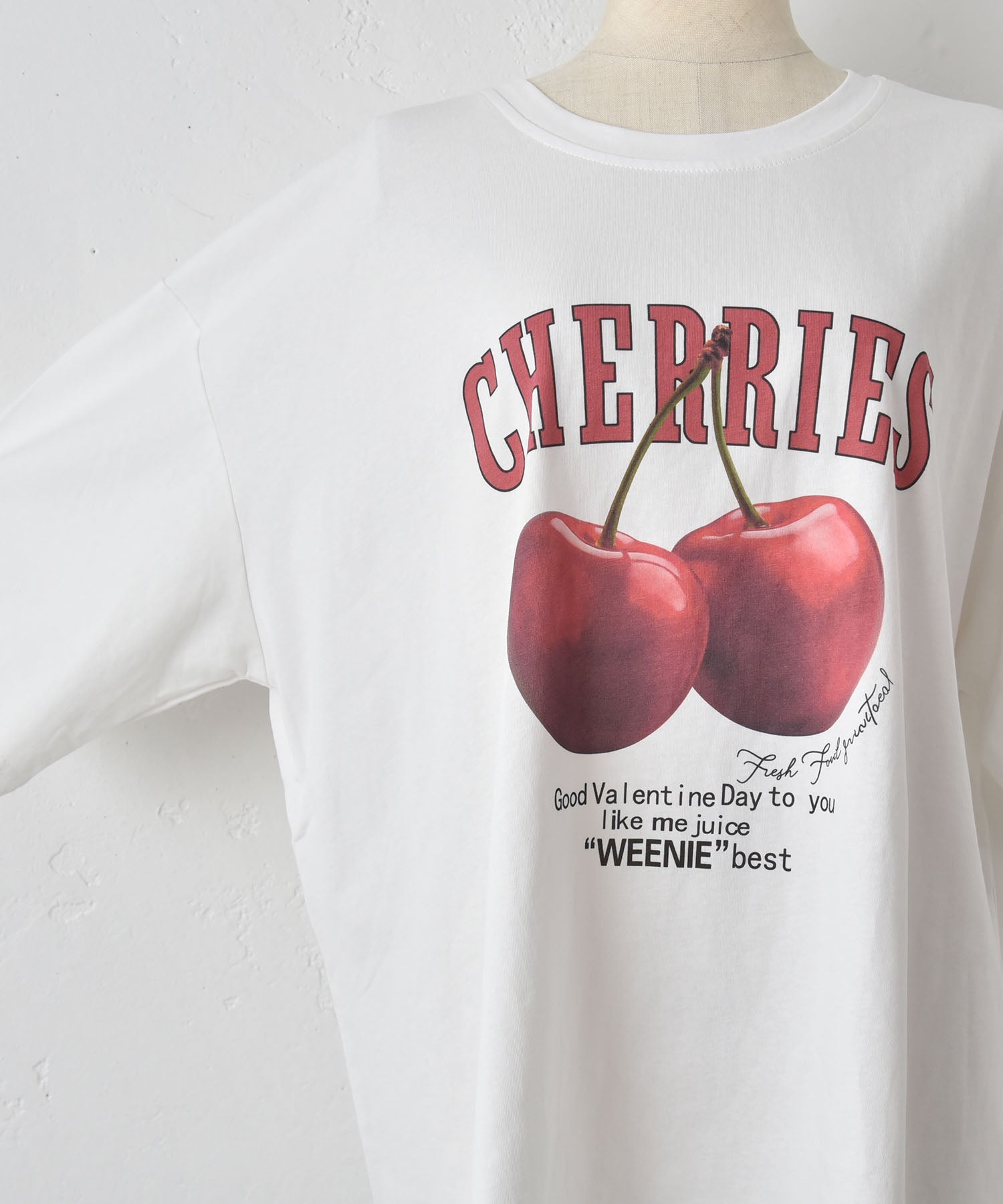 IN THE MARKET｜プリントBIG Tee (チェリー) [[71463021]][C] | ma28