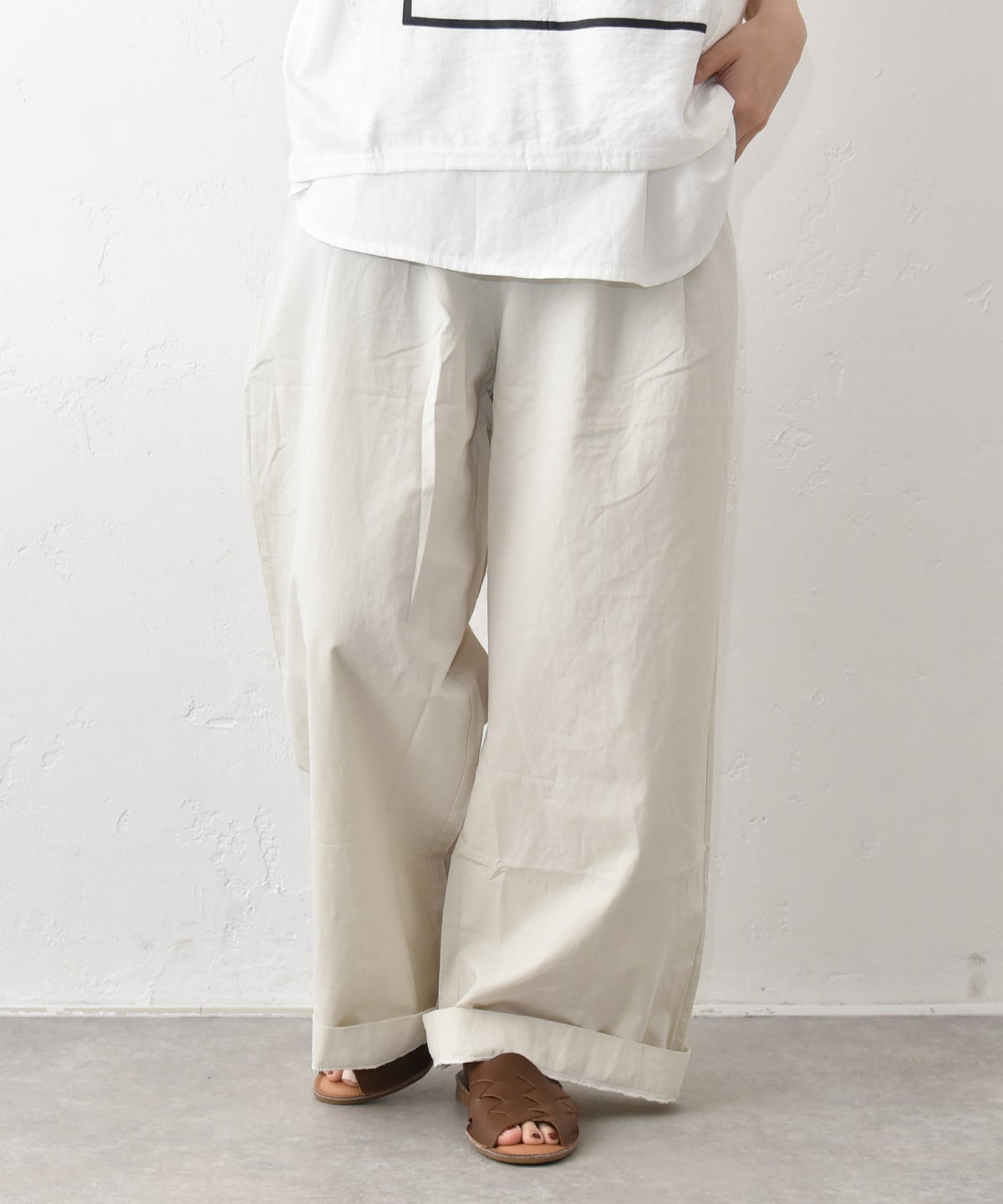 hagumu｜ストレートパンツ [[30463081]][C]
