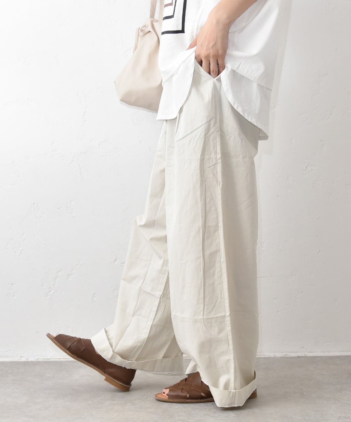 hagumu｜ストレートパンツ [[30463081]][C]