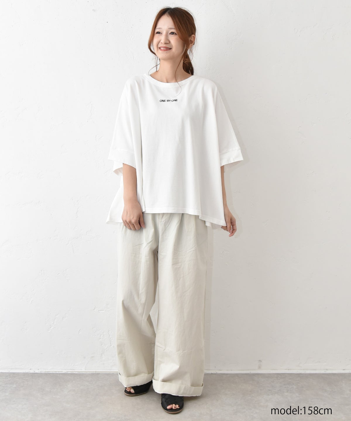 hagumu｜ロゴワイドTee [[C-776]][C]