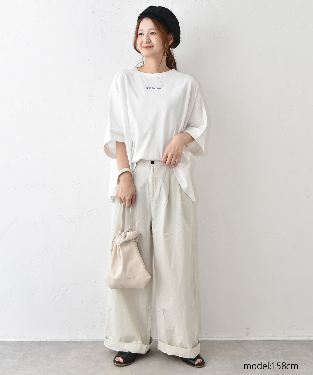 hagumu｜ロゴワイドTee [[C-776]][C]
