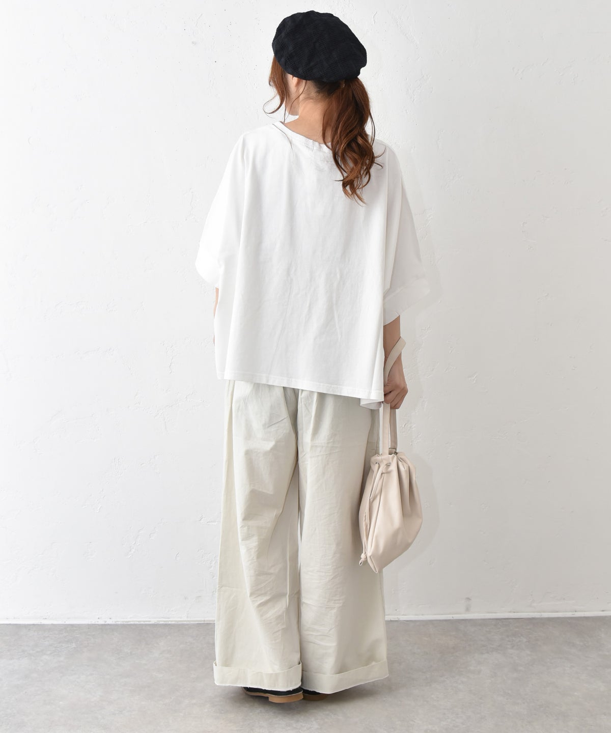 hagumu｜ロゴワイドTee [[C-776]][C]