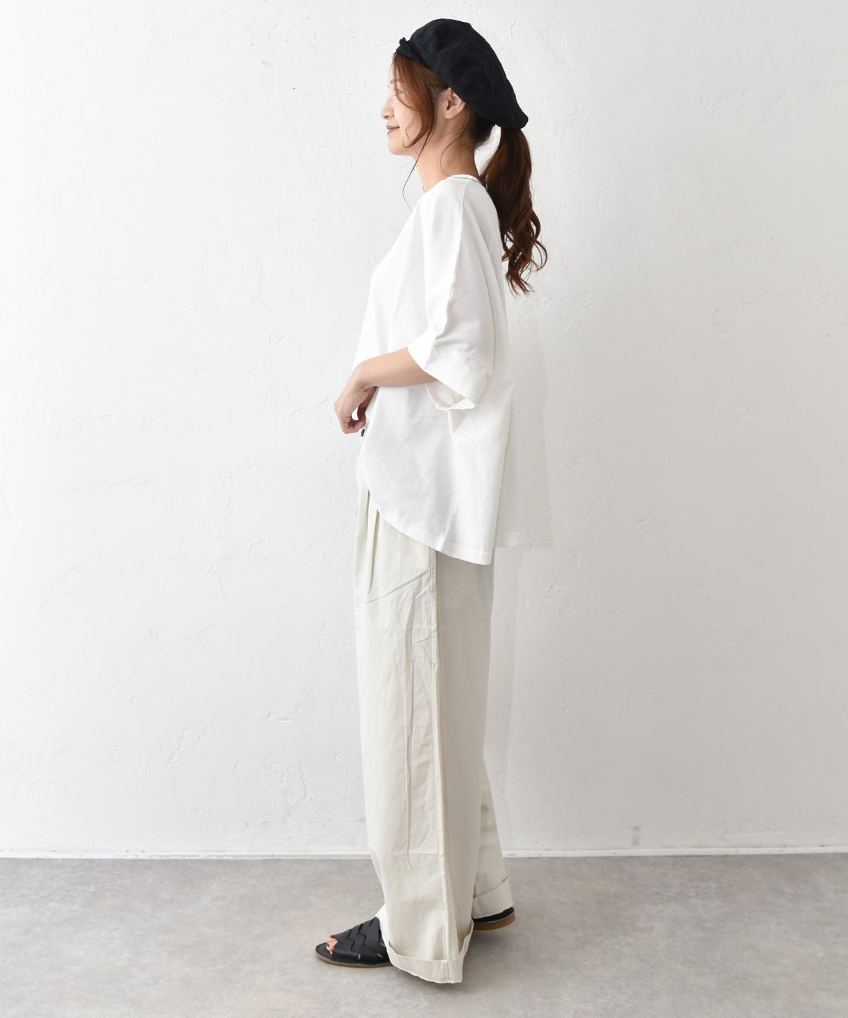 hagumu｜ロゴワイドTee [[C-776]][C]
