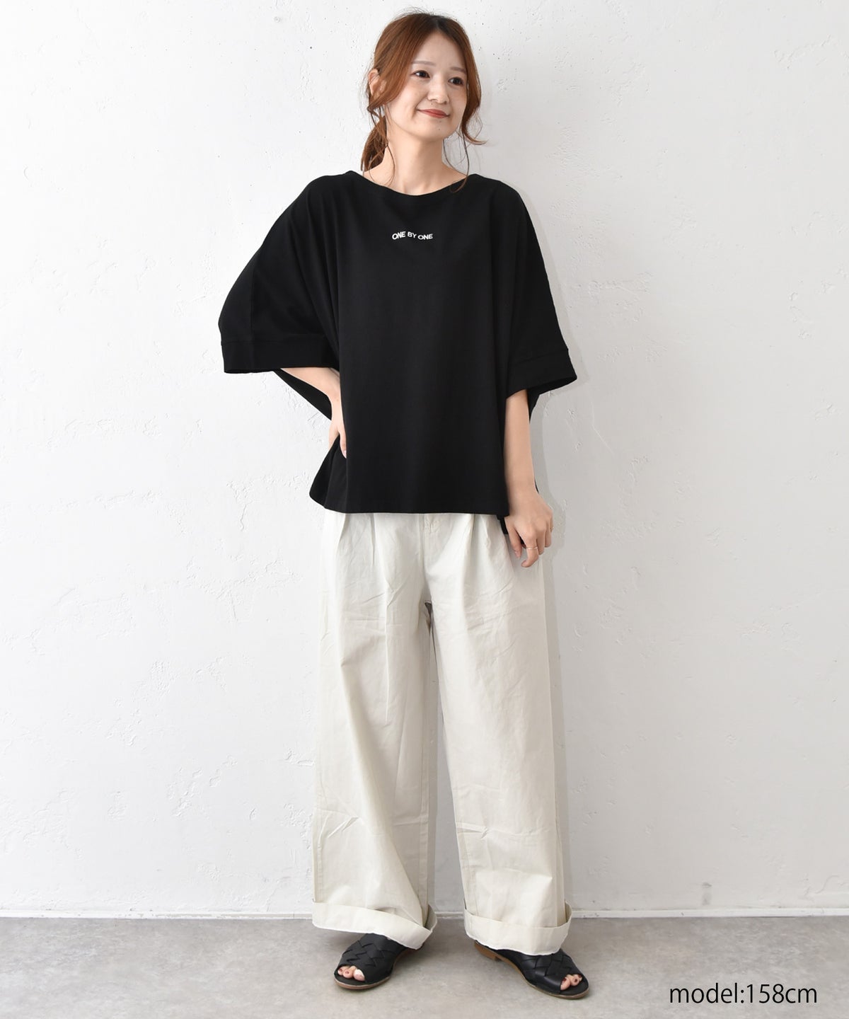 hagumu｜ロゴワイドTee [[C-776]][C]