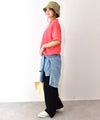 her.｜ロックステッチ入り天竺Tee 半袖 (Short Sleeve)-パック入り [[131231PK-A]][C]